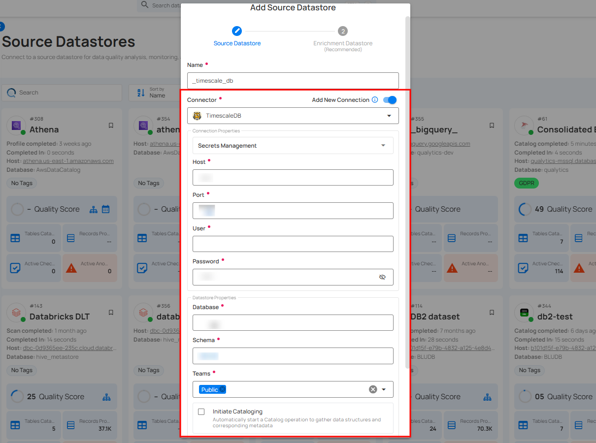 add-datastore-credentials