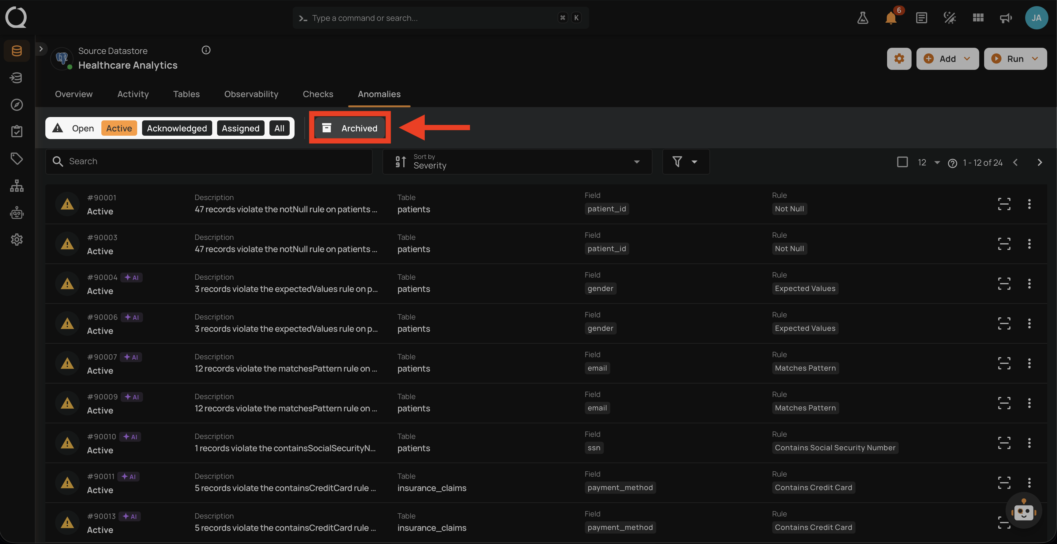 datastore-archived-step-1-click-filter