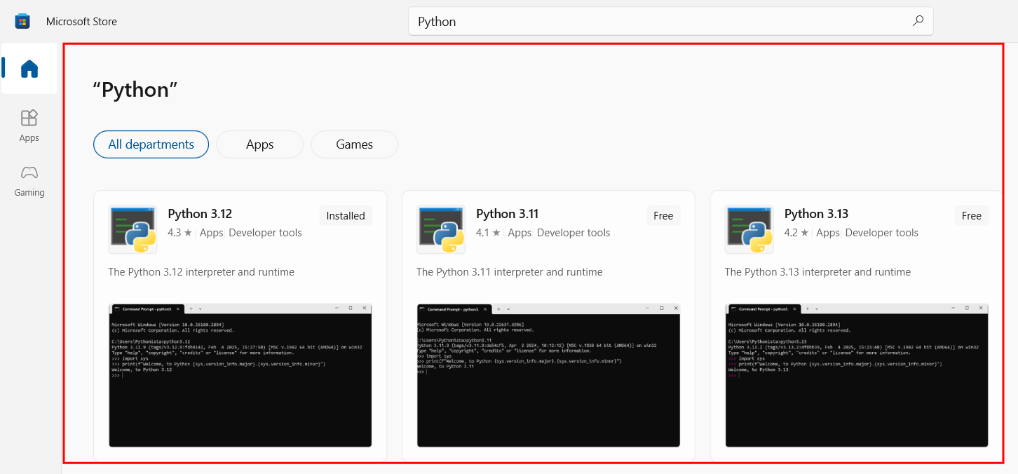 python-microsoft-store