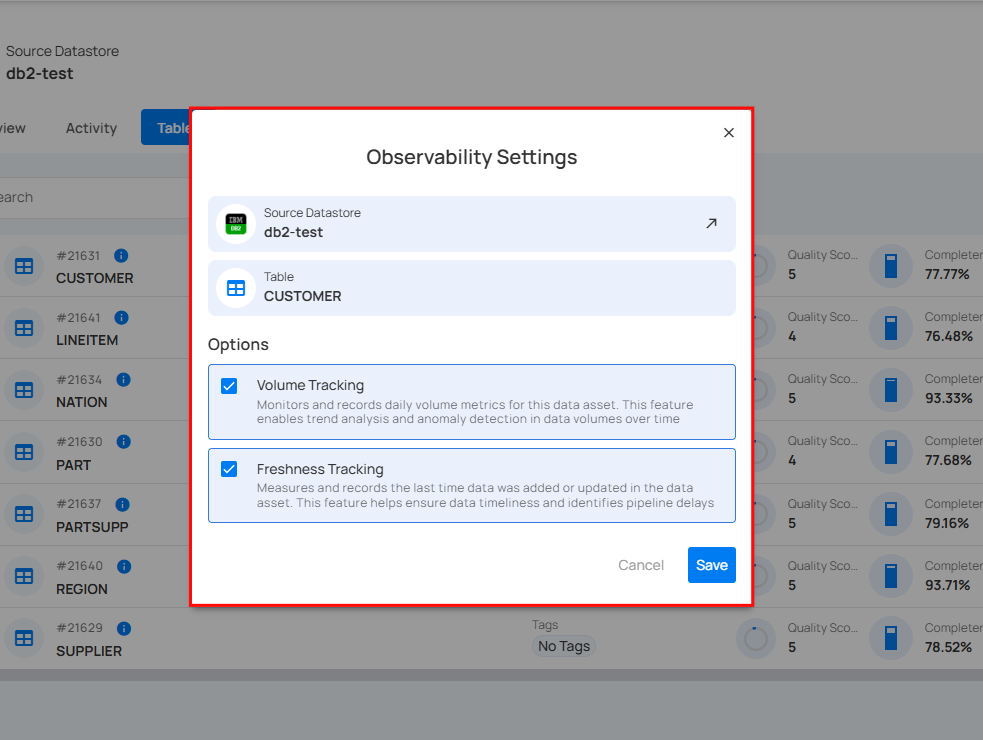 observability-setting