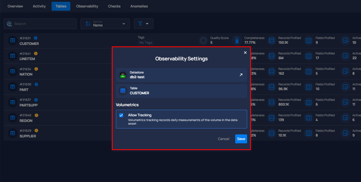 observability-setting