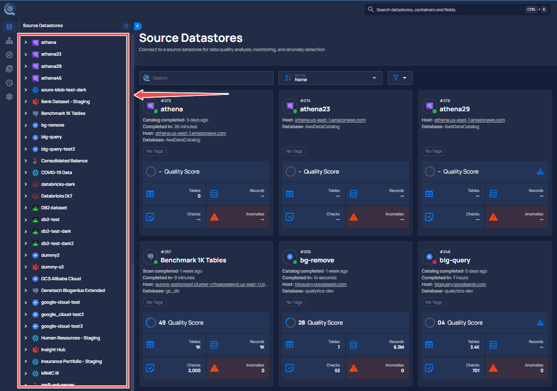 select-datastore