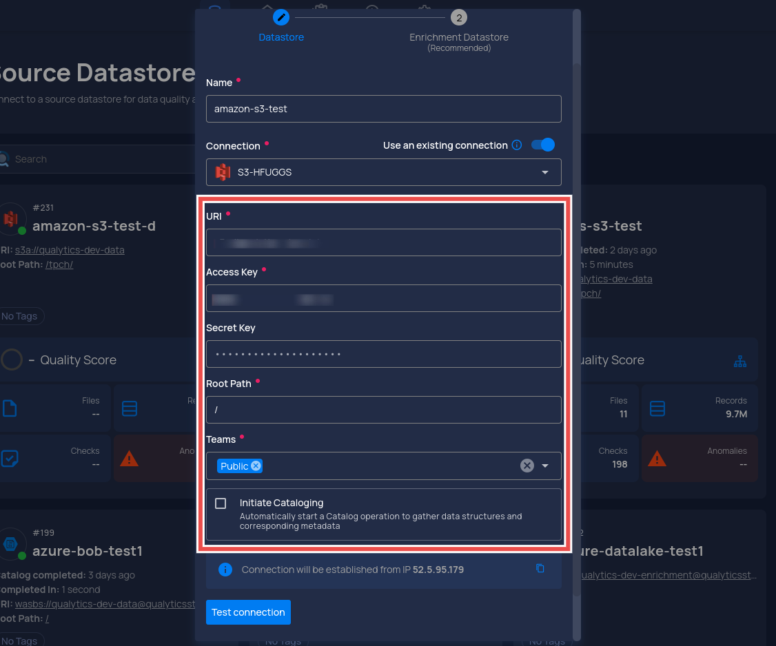 use-existing-datastore