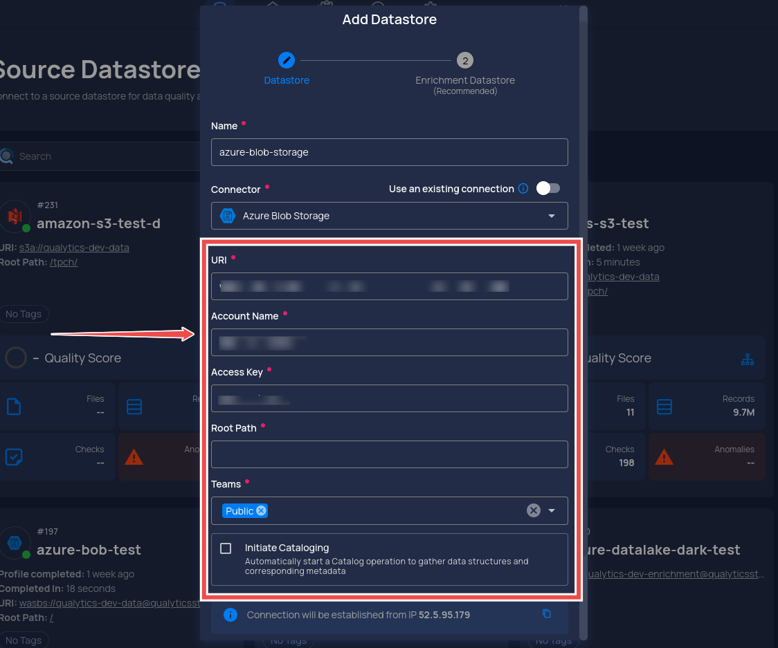 add-datastore-credentials