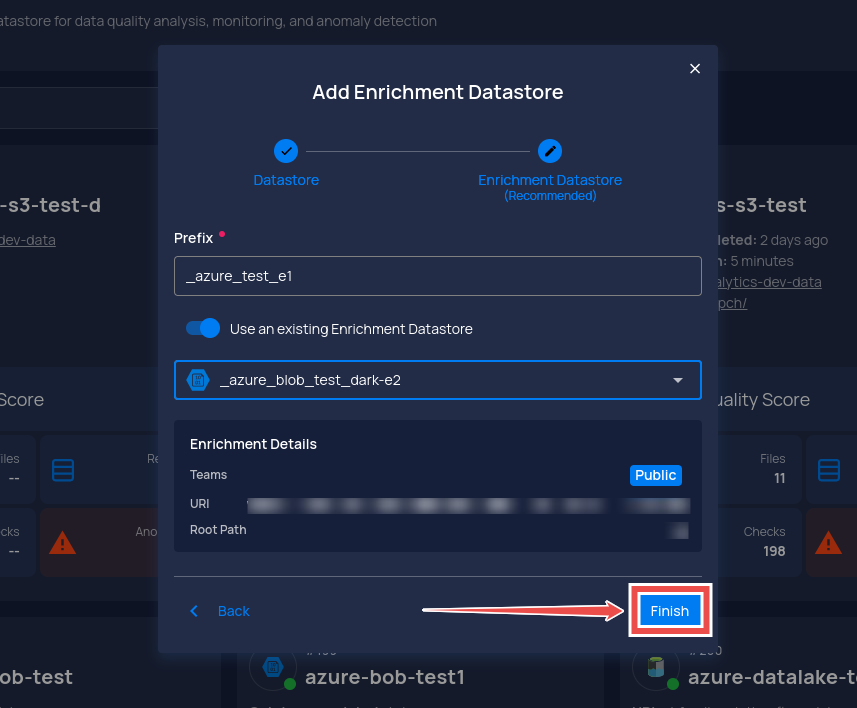 finish-configuration-for-existing-enrichment-datastore