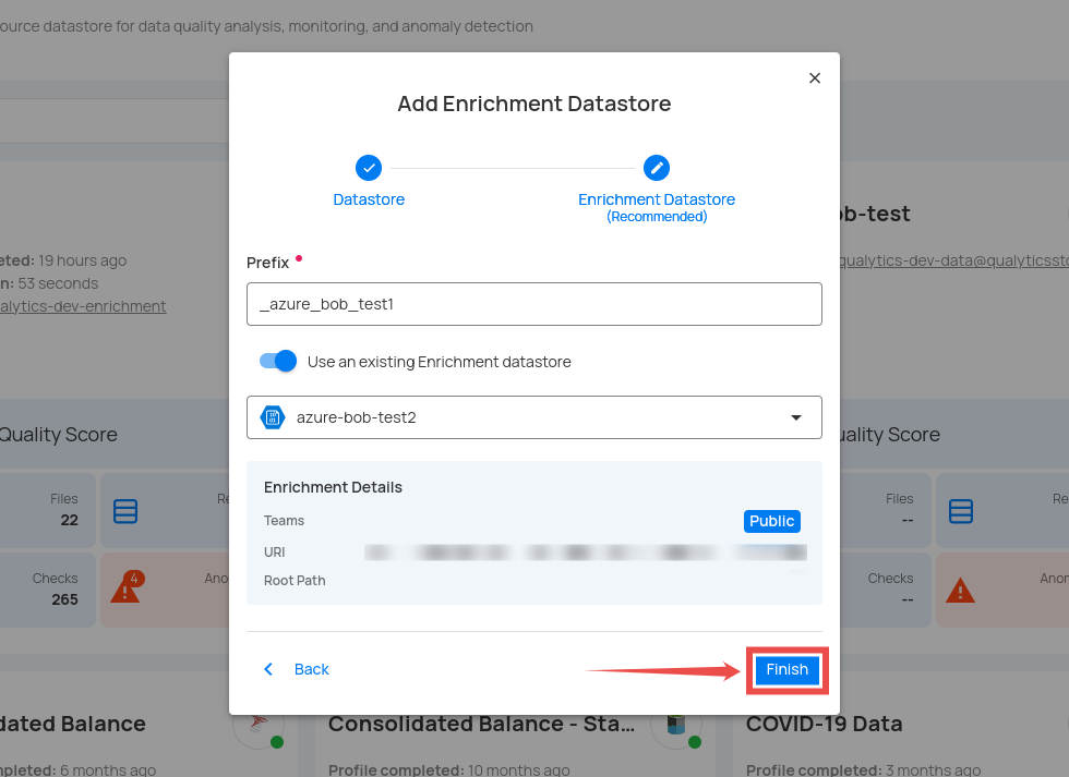 finish-configuration-for-existing-enrichment-datastore