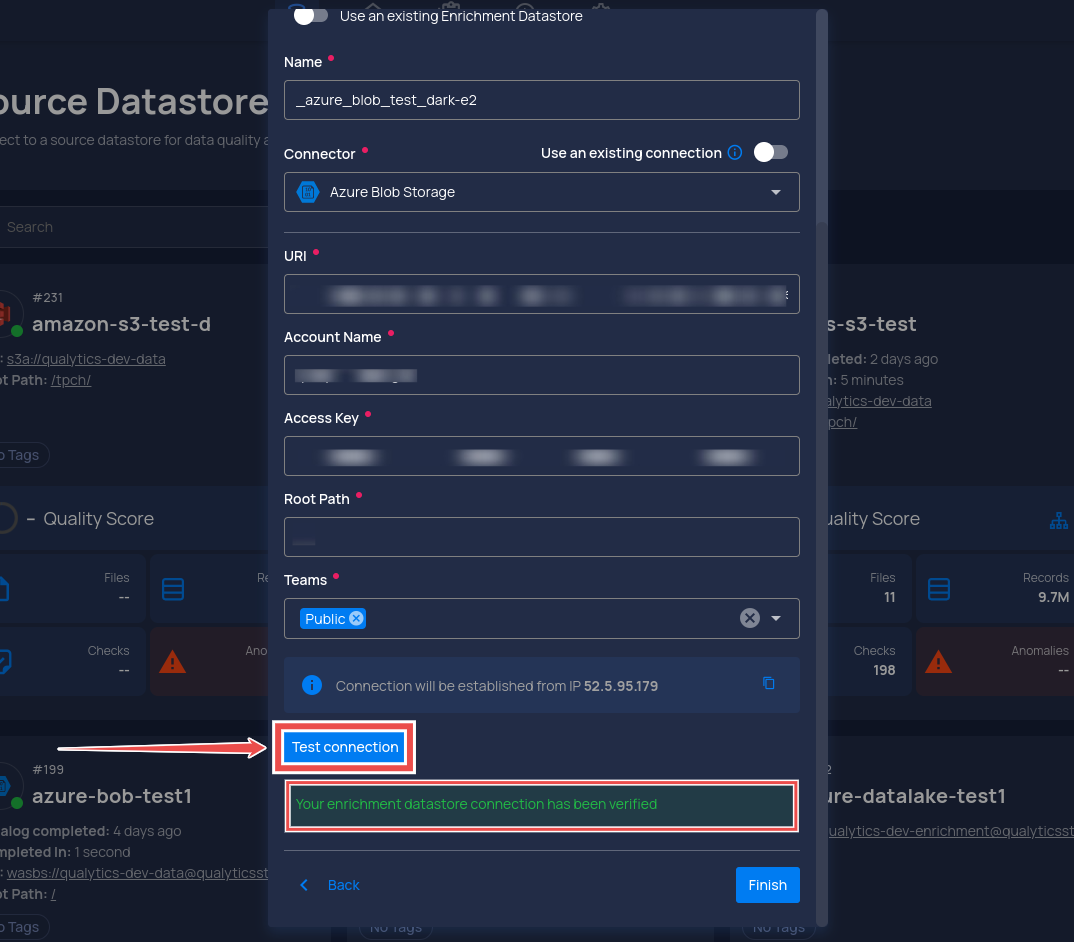 test-connection-for-enrichment-datastore