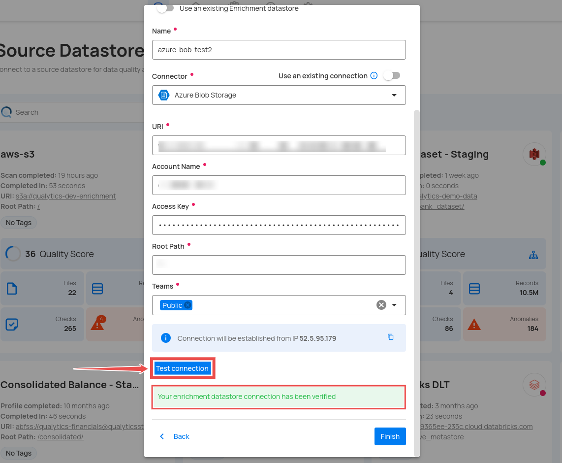 test-connection-for-enrichment-datastore