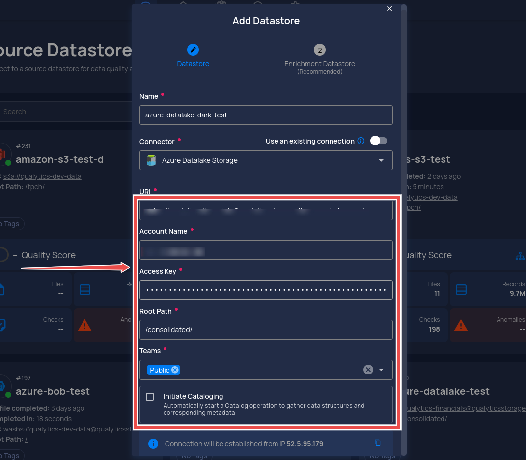 add-datastore-credentials