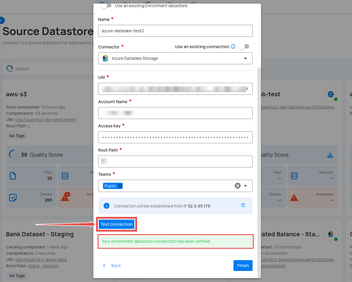 test-connection-for-enrichment-datastore