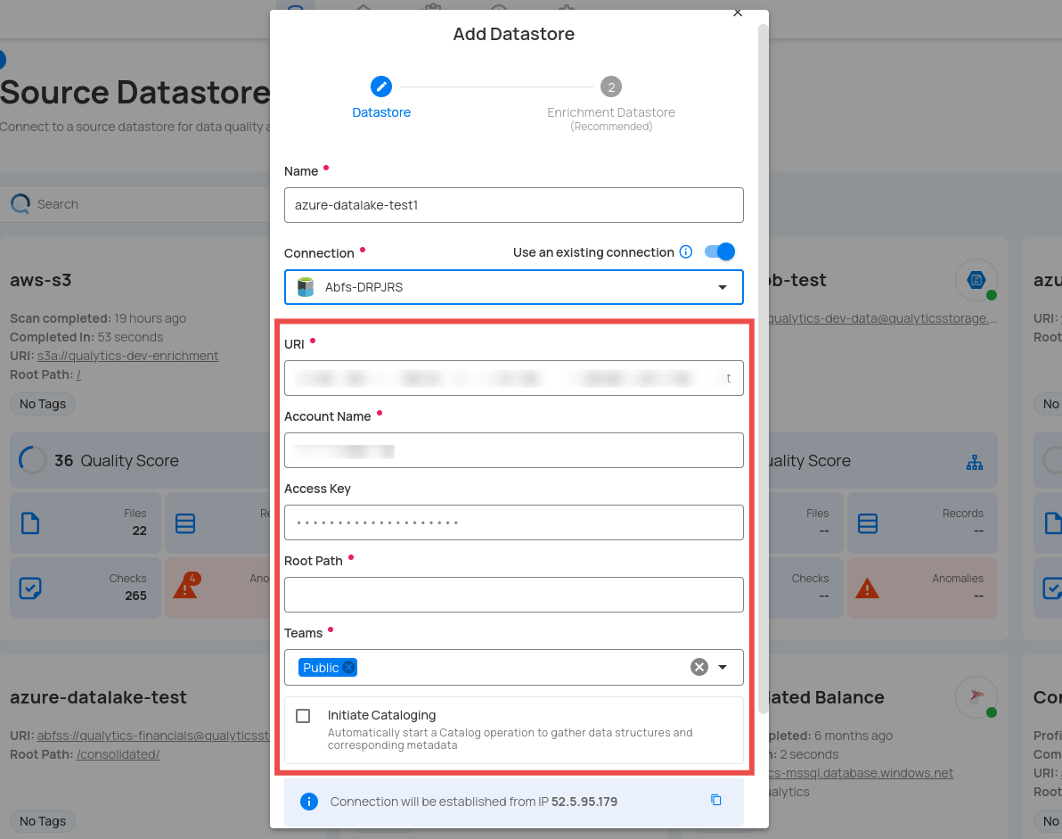 use-existing-datastore