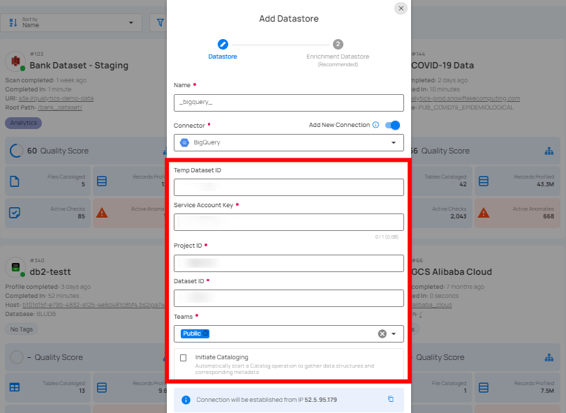 add-datastore-credentials