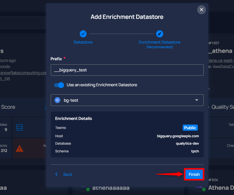 finish-configuration-for-existing-enrichment-datastore