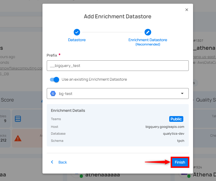 finish-configuration-for-existing-enrichment-datastore