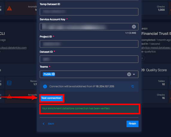 test-connection-for-enrichment-datastore