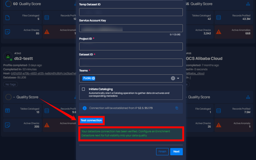 test-connection-for-existing-datastore