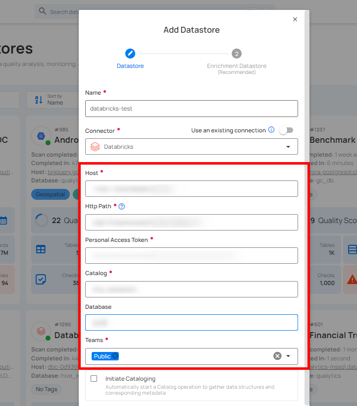 add-datastore-credentials