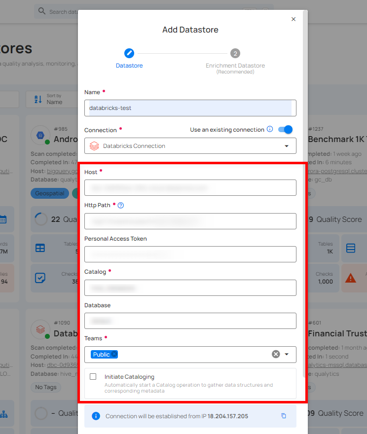 use-existing-datastore