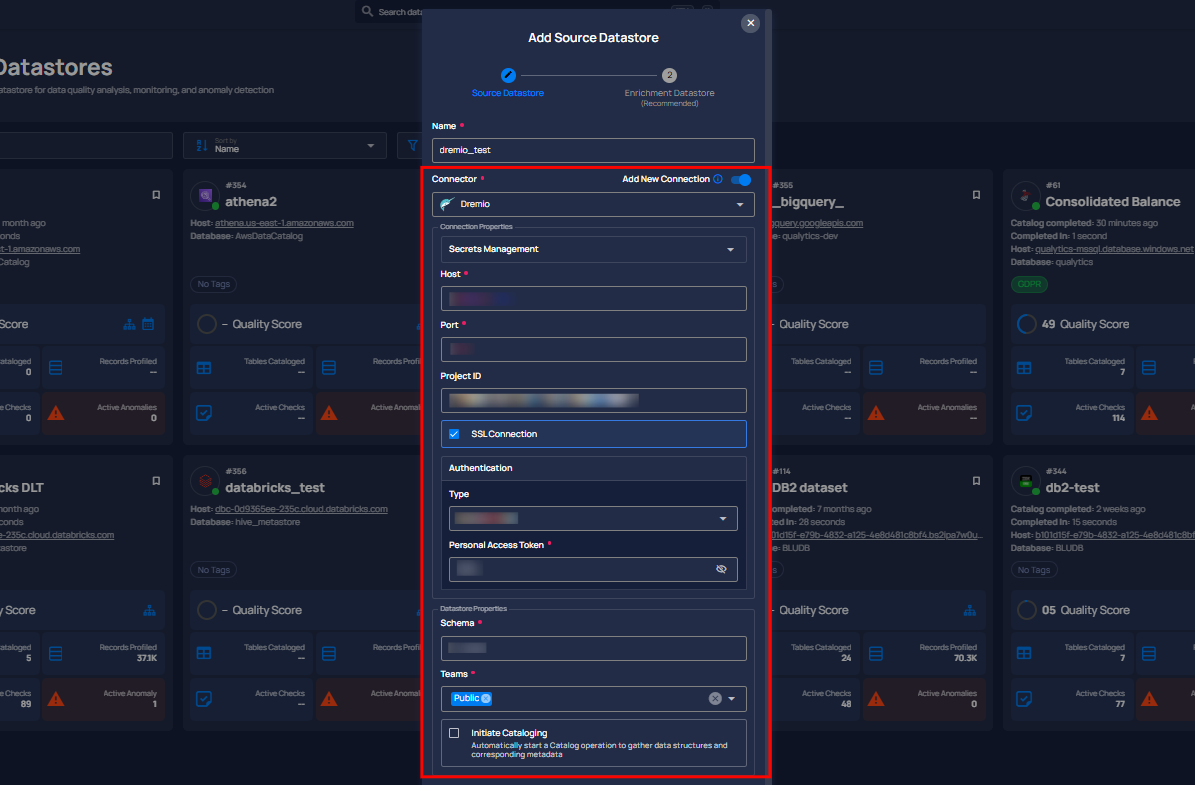 add-source-datastore-details