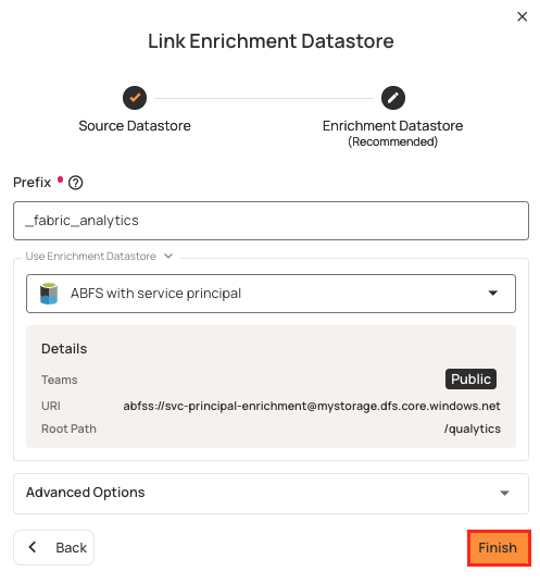 click-finish-datastore