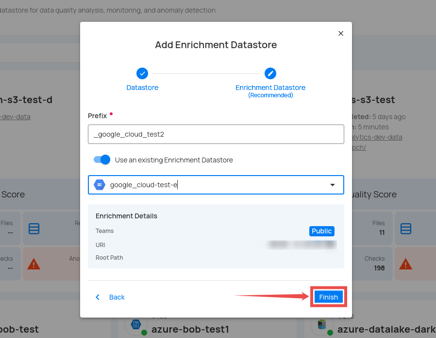 finish-configuration-for-existing-enrichment-datastore