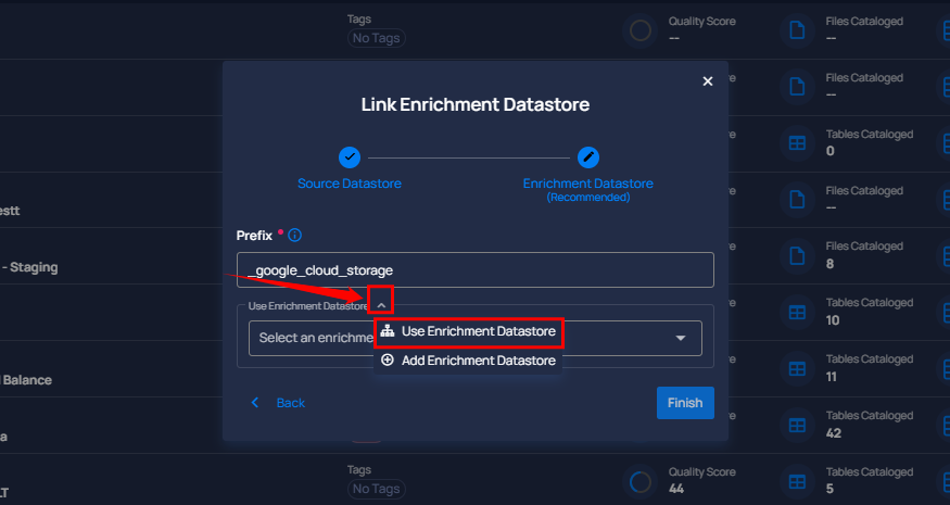 select-enrichment-details