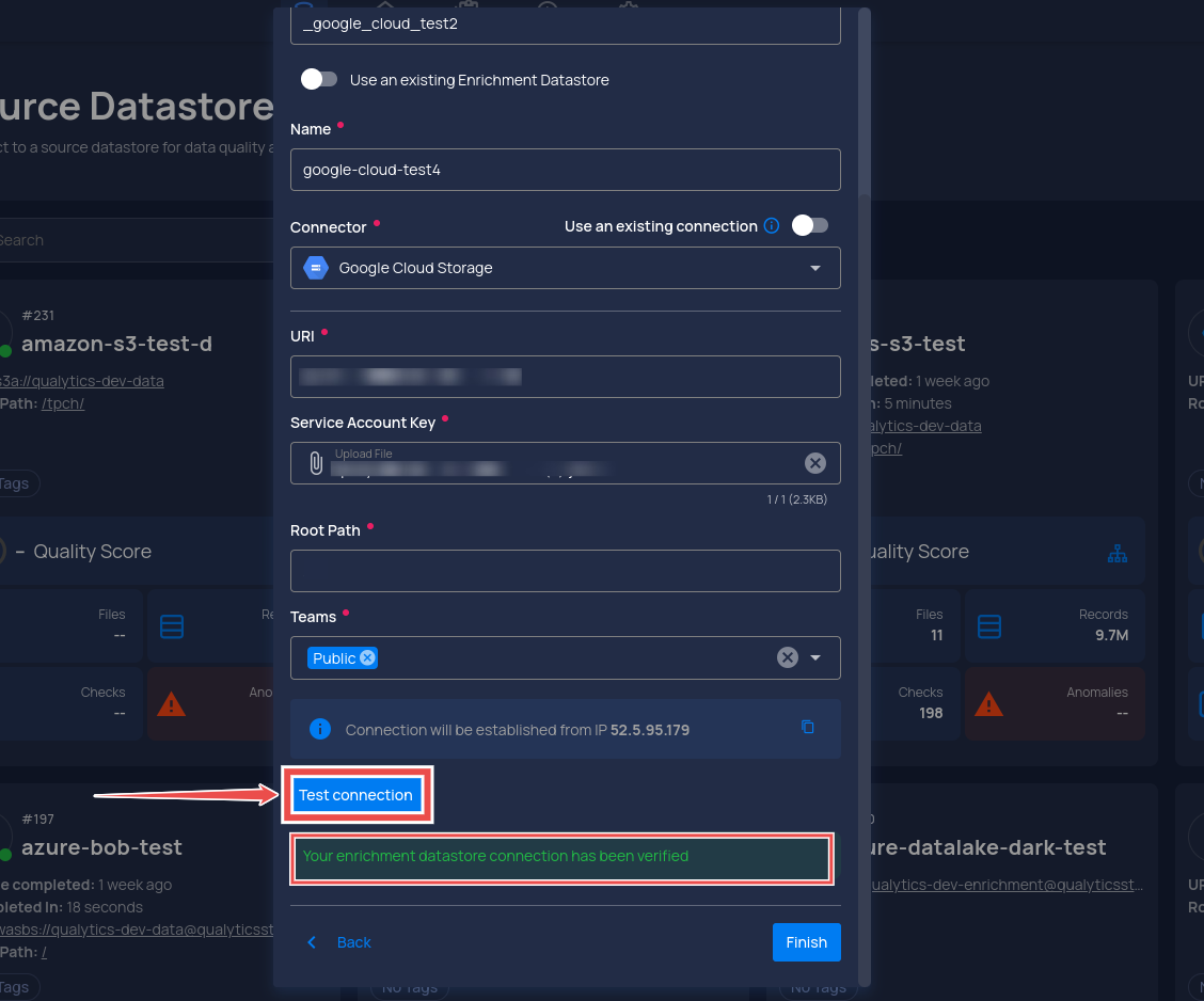 test-connection-for-enrichment-datastore