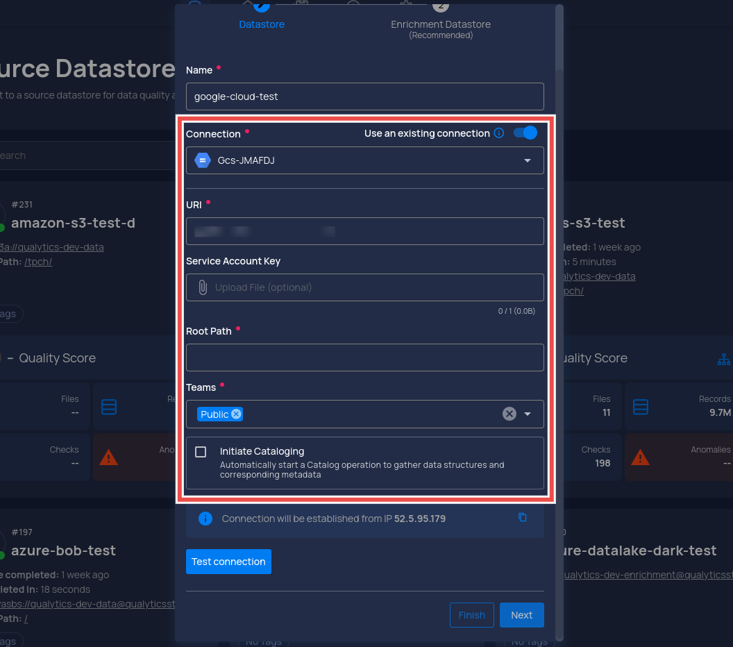 use-existing-datastore