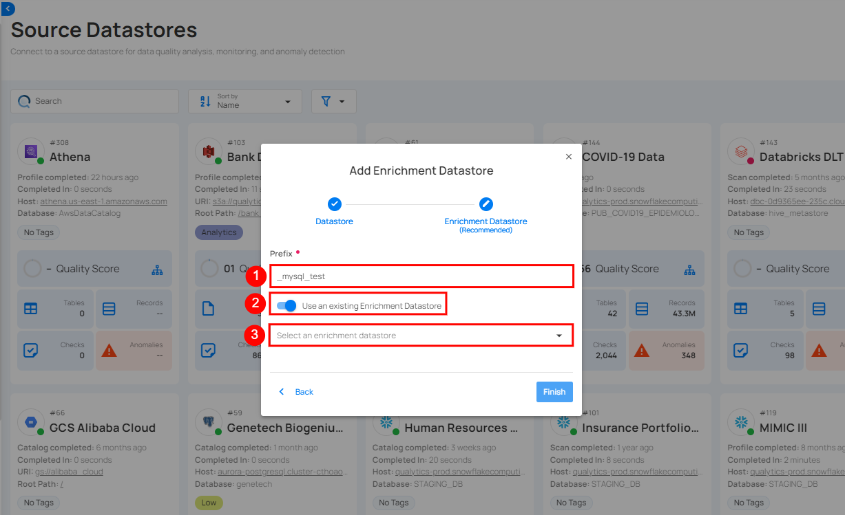 select-existing-enrichment-datastore