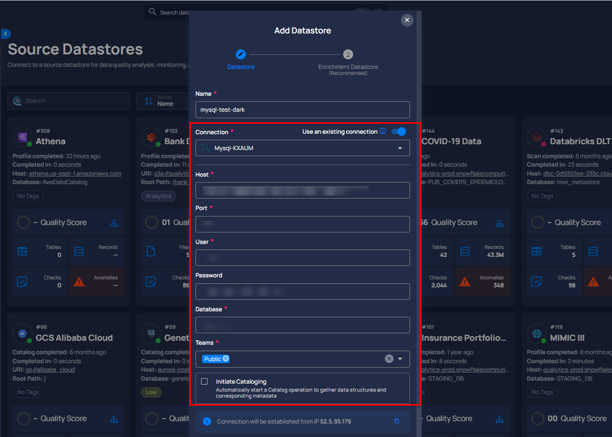 use-existing-datastore