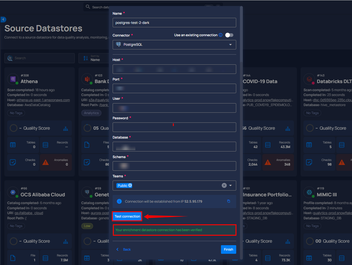 test-connection-for-enrichment-datastore