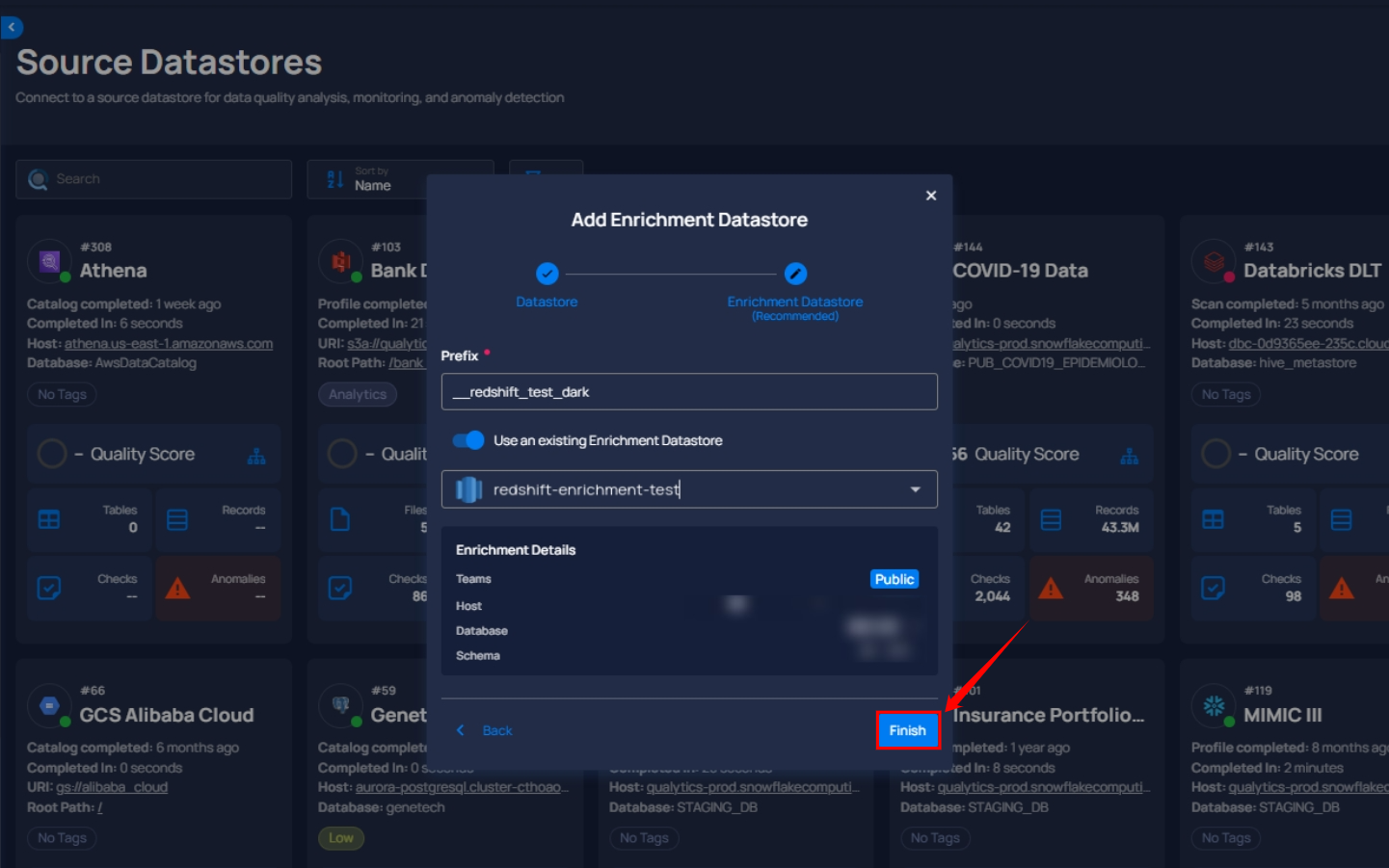 finish-configuration-for-existing-enrichment-datastore