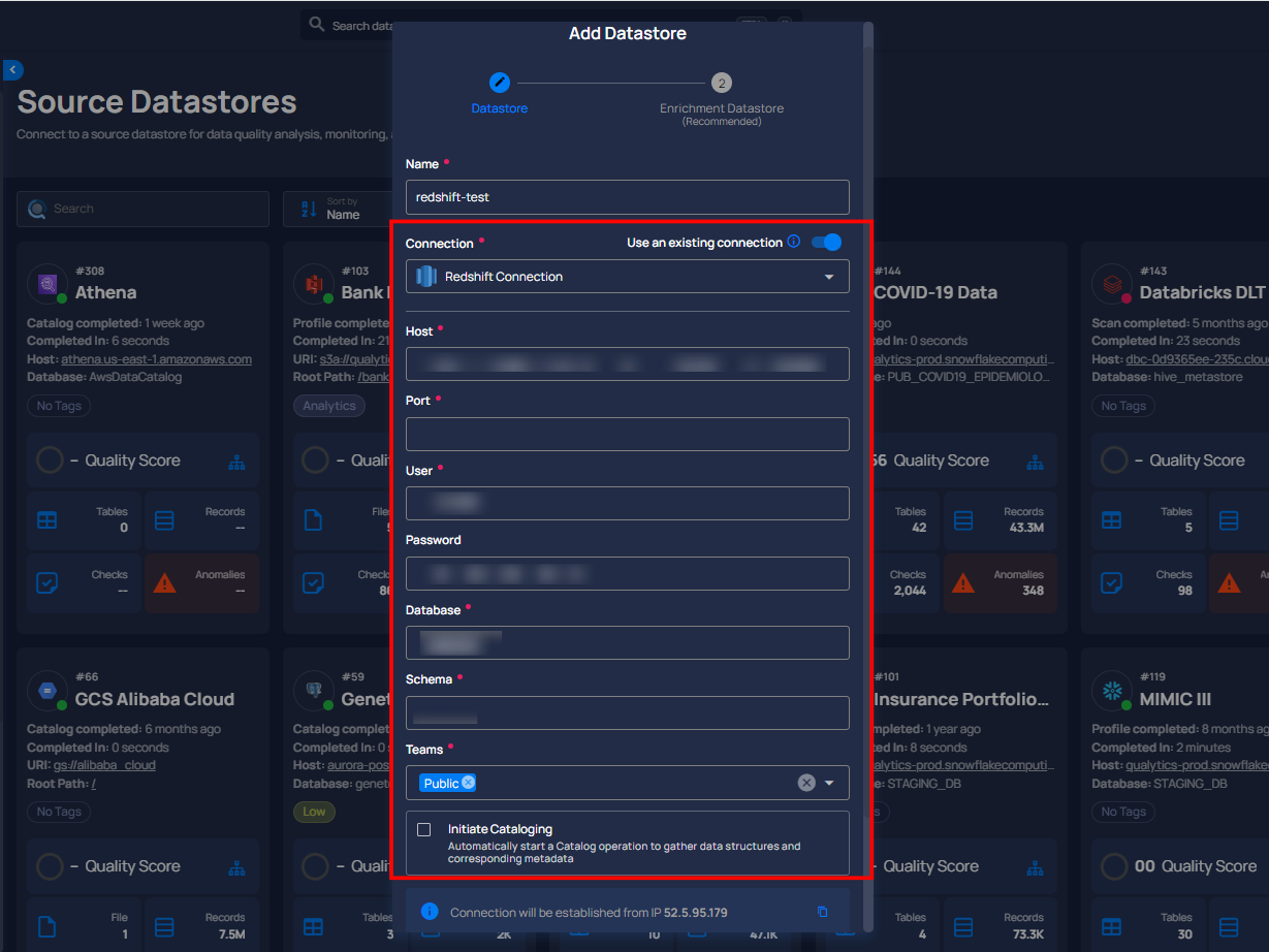 use-existing-datastore