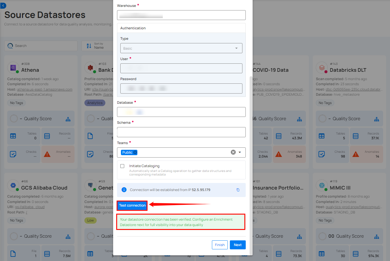 test-connection-for-existing-datastore