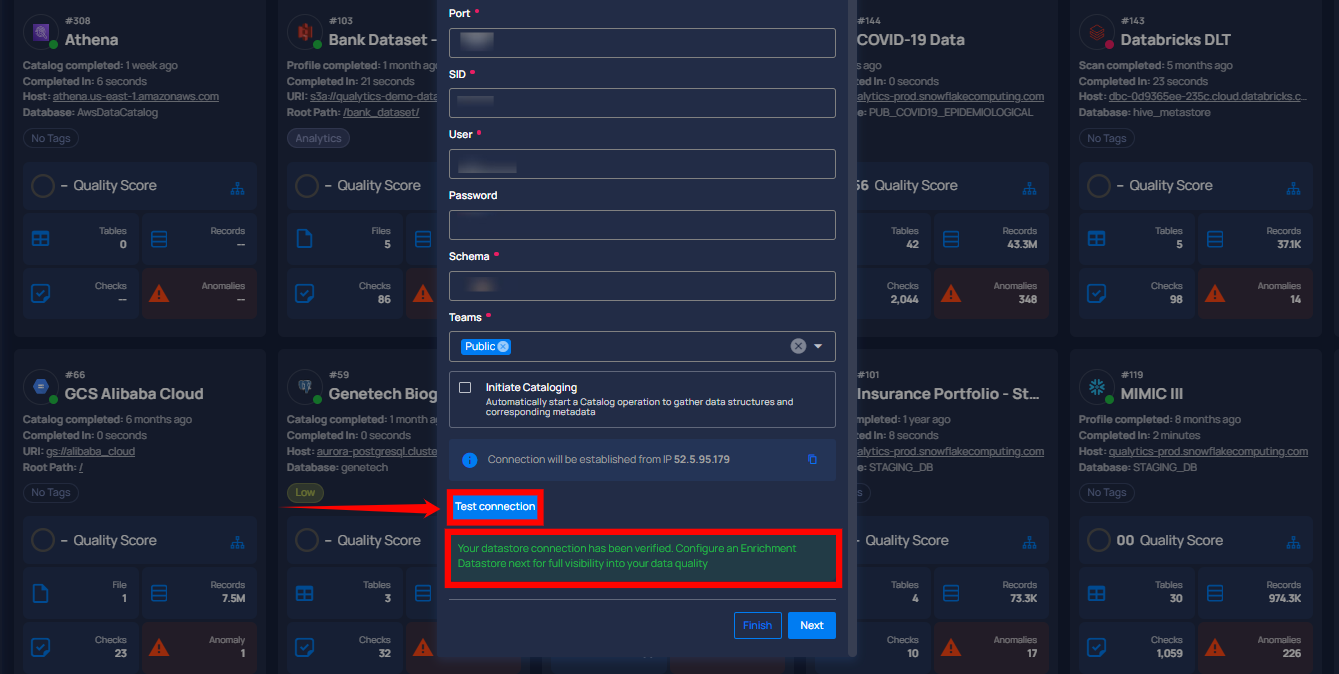 test-connection-for-existing-datastore