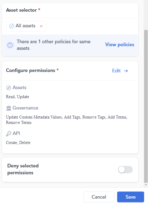 meta-policies-and-assets-configuration