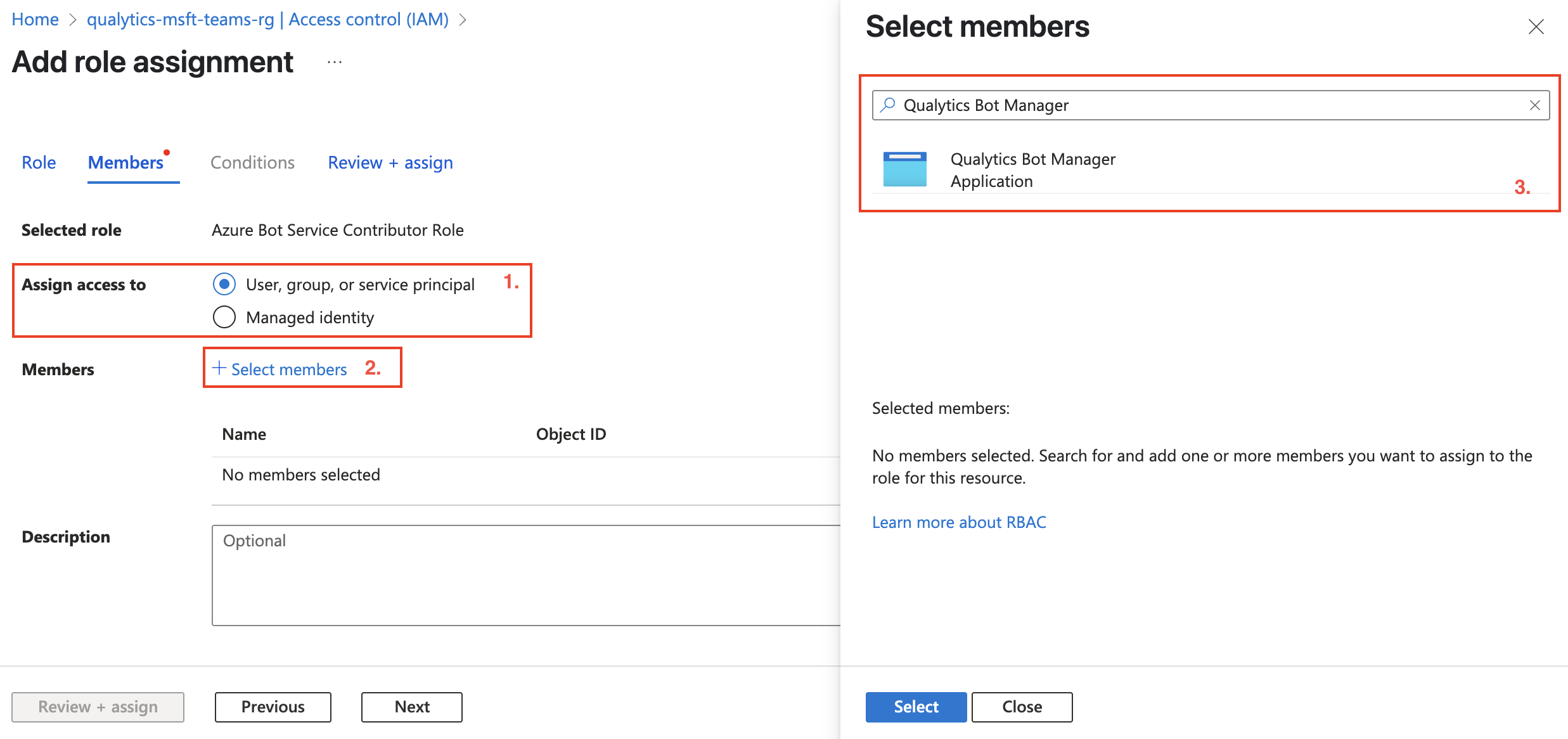 assign-bot-contributor-role-selection