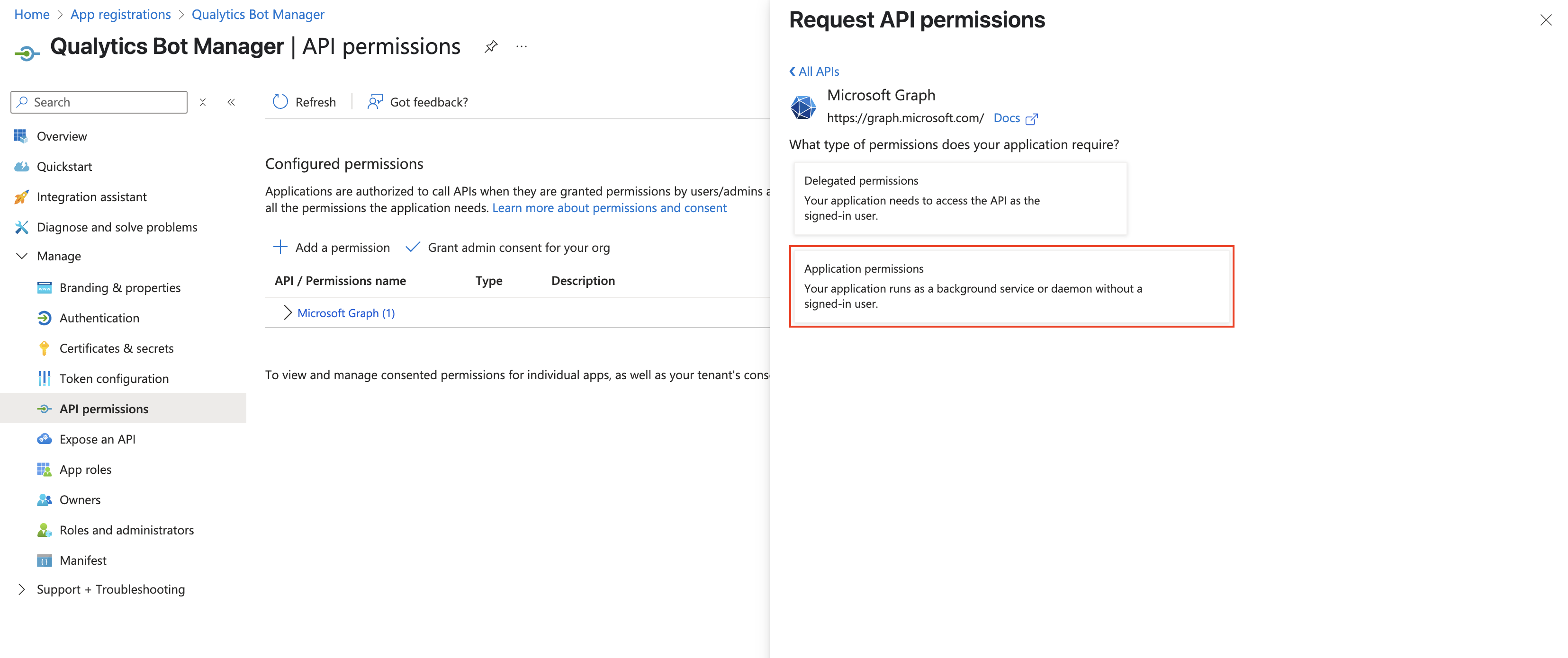 msft-graph-application-permission