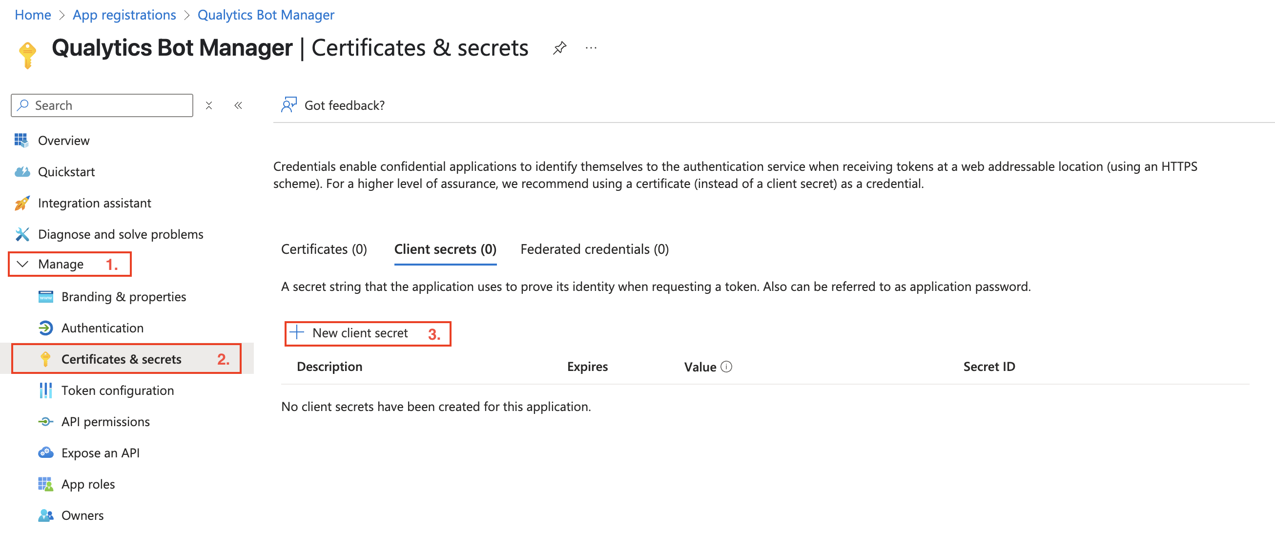 new-client-secret