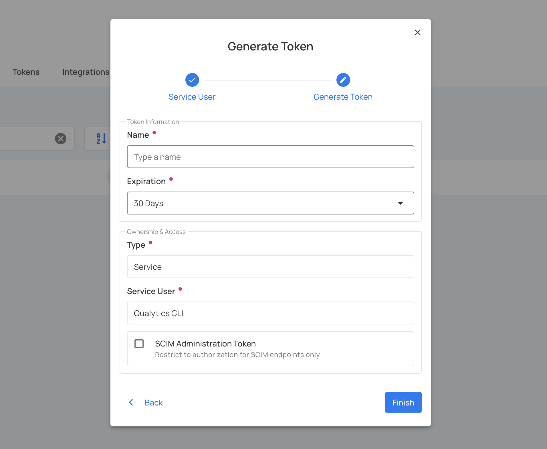 token-generation-form