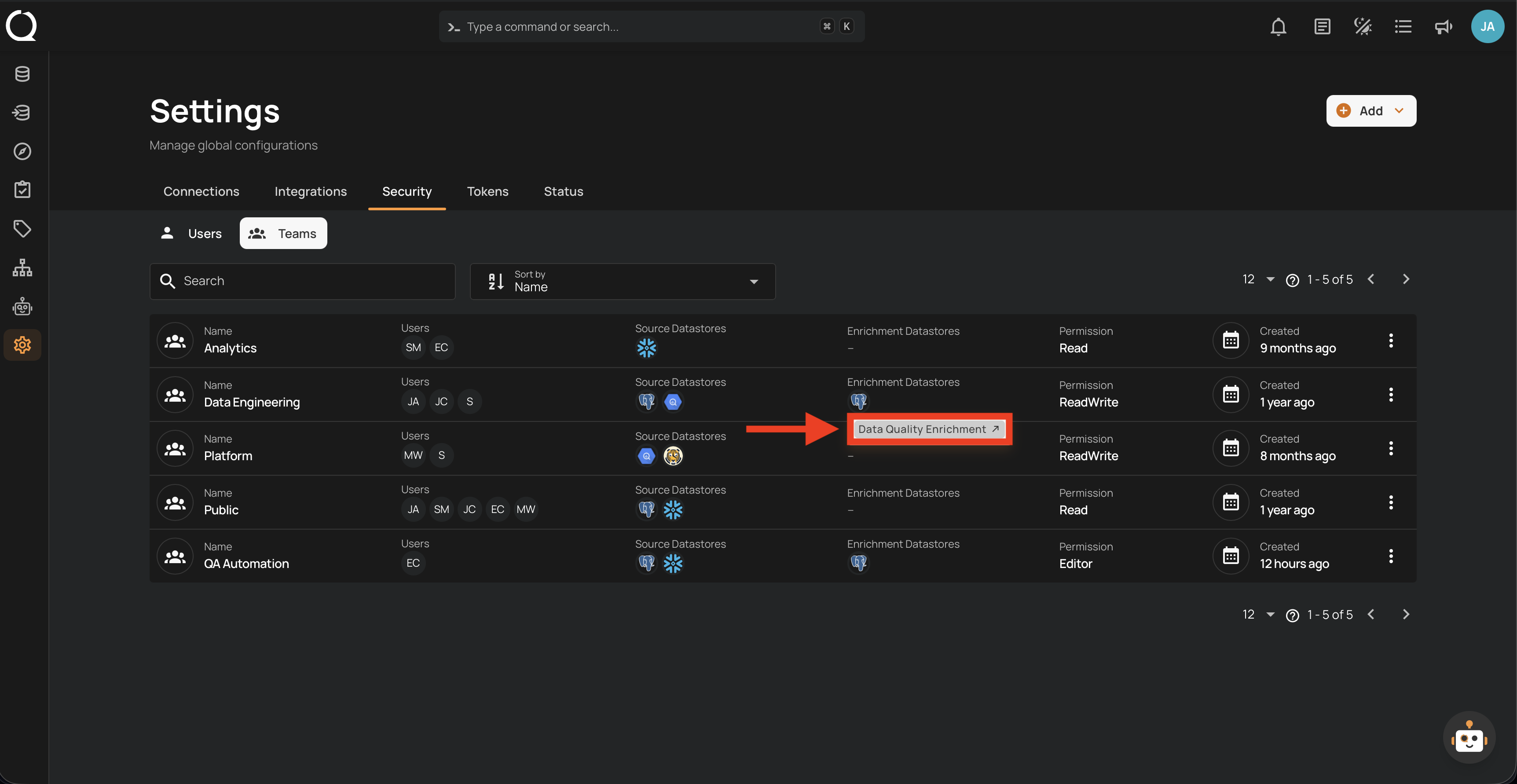 enrichment-datastores-click