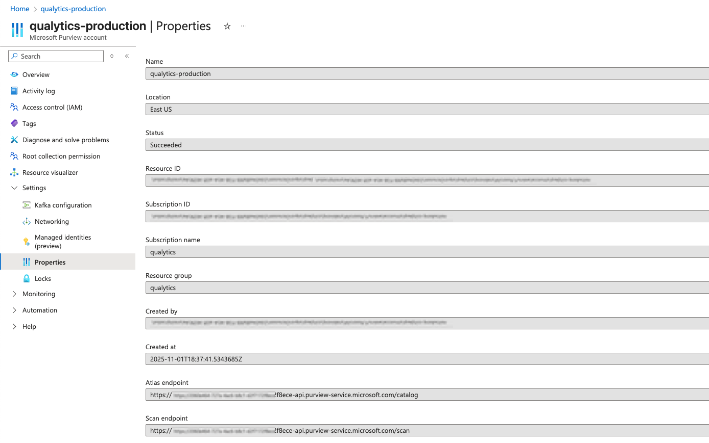 Purview Properties