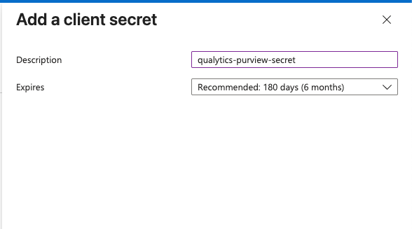 Purview Secret