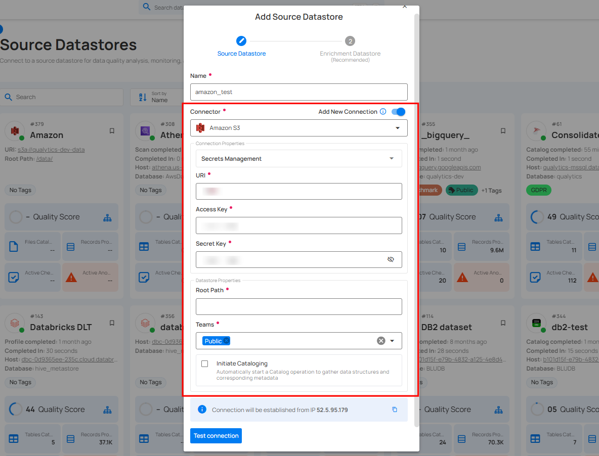 add-datastore-credentials