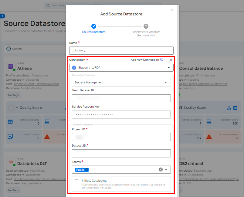 use-existing-datastore