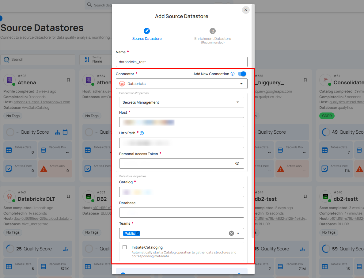 add-datastore-credentials