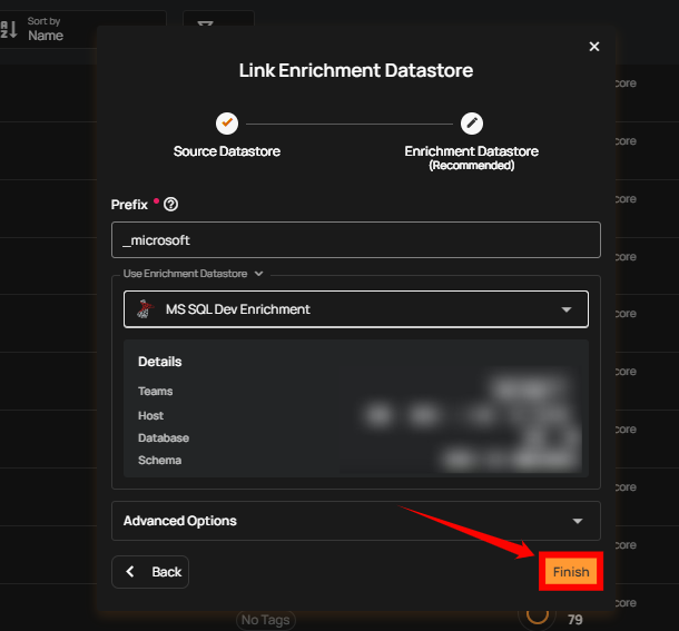 finish-configuration-for-existing-enrichment-datastore