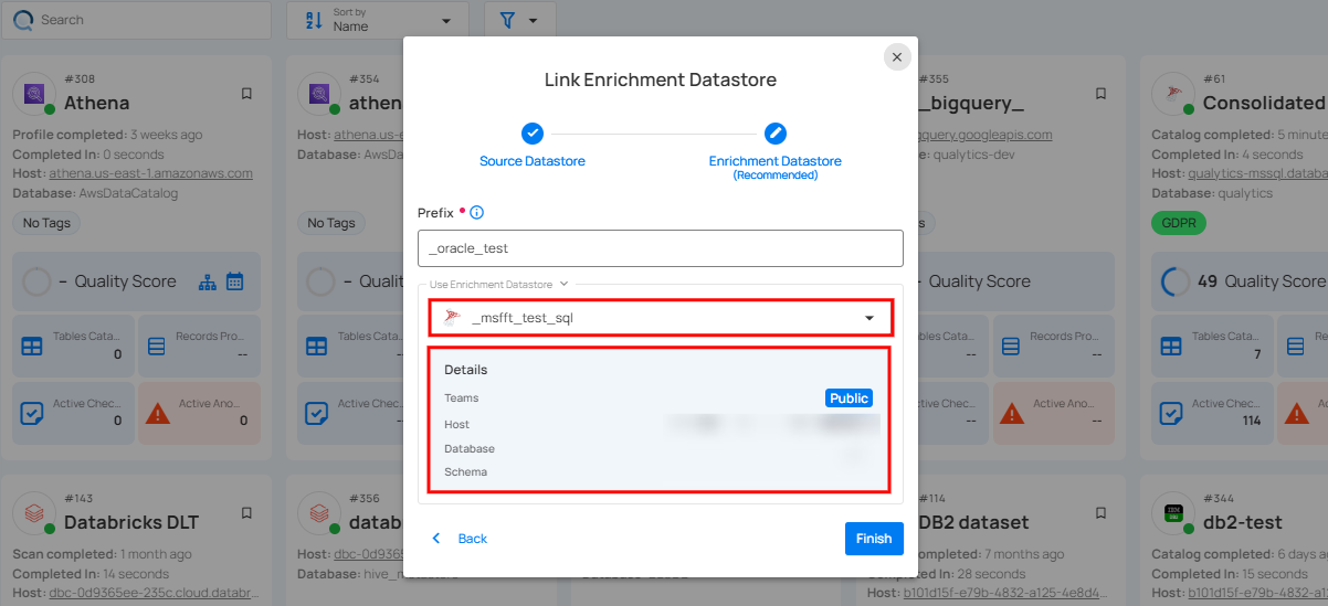 select-enrichment-datastore