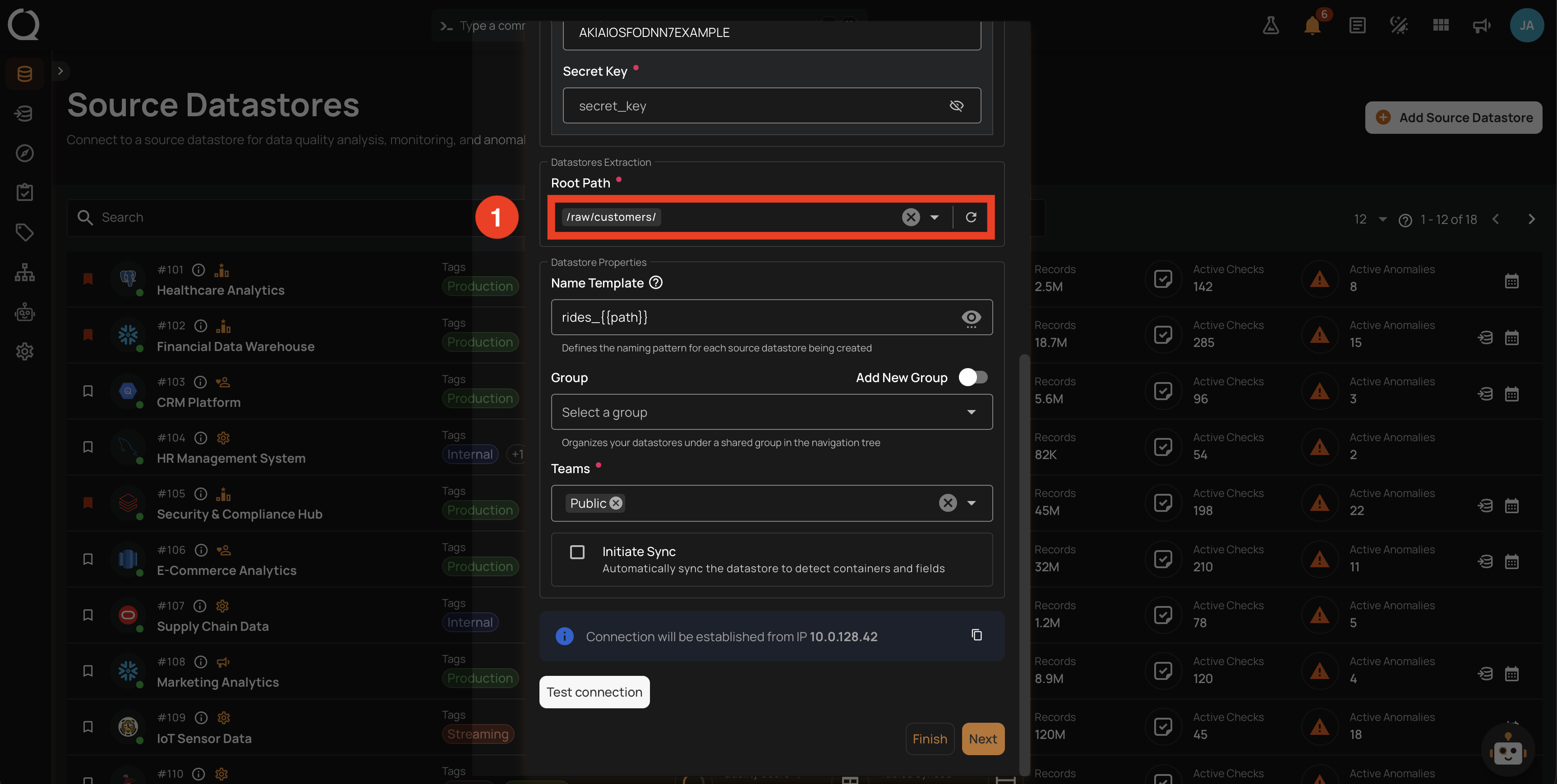 new-datastores-extraction