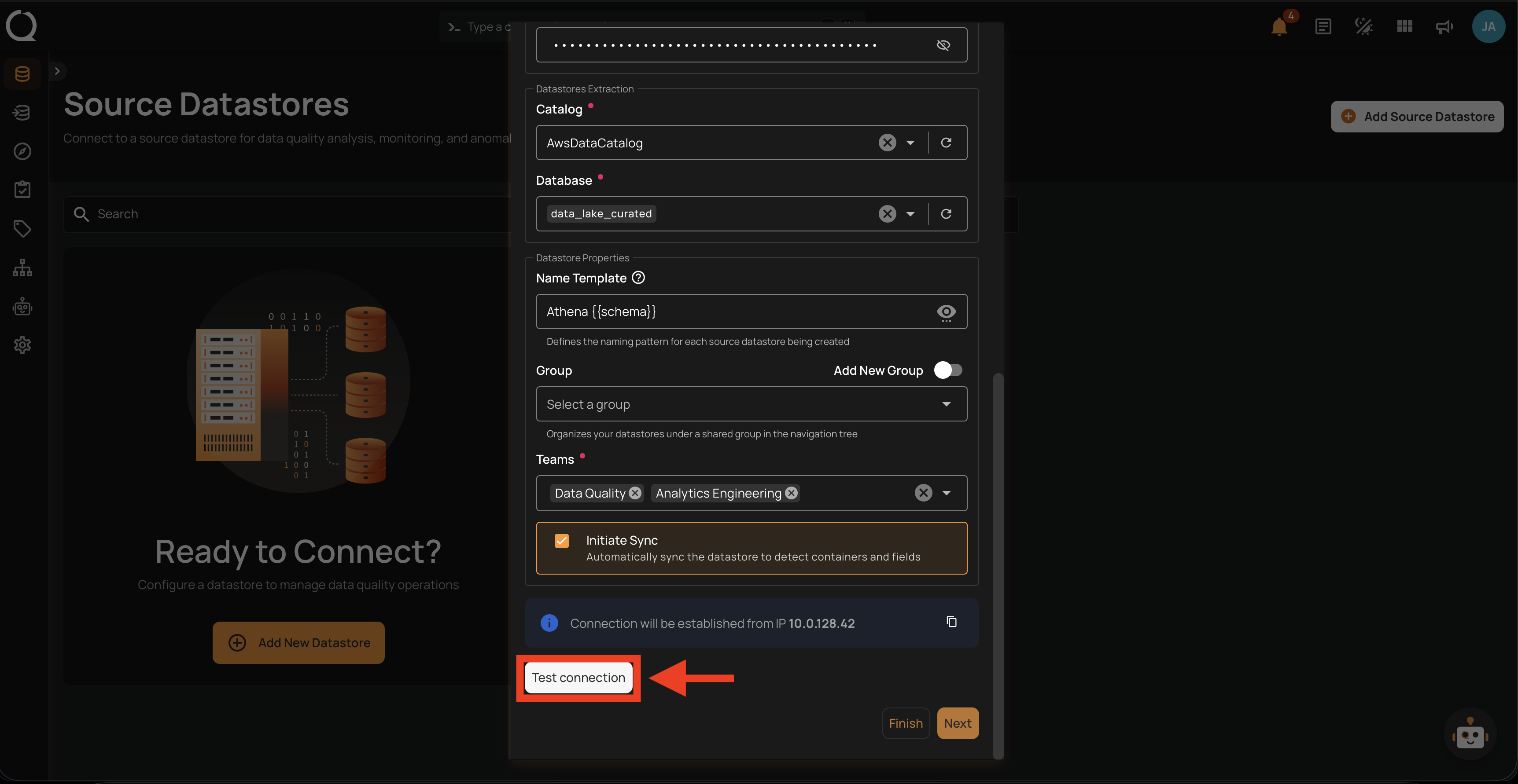 new-test-connection
